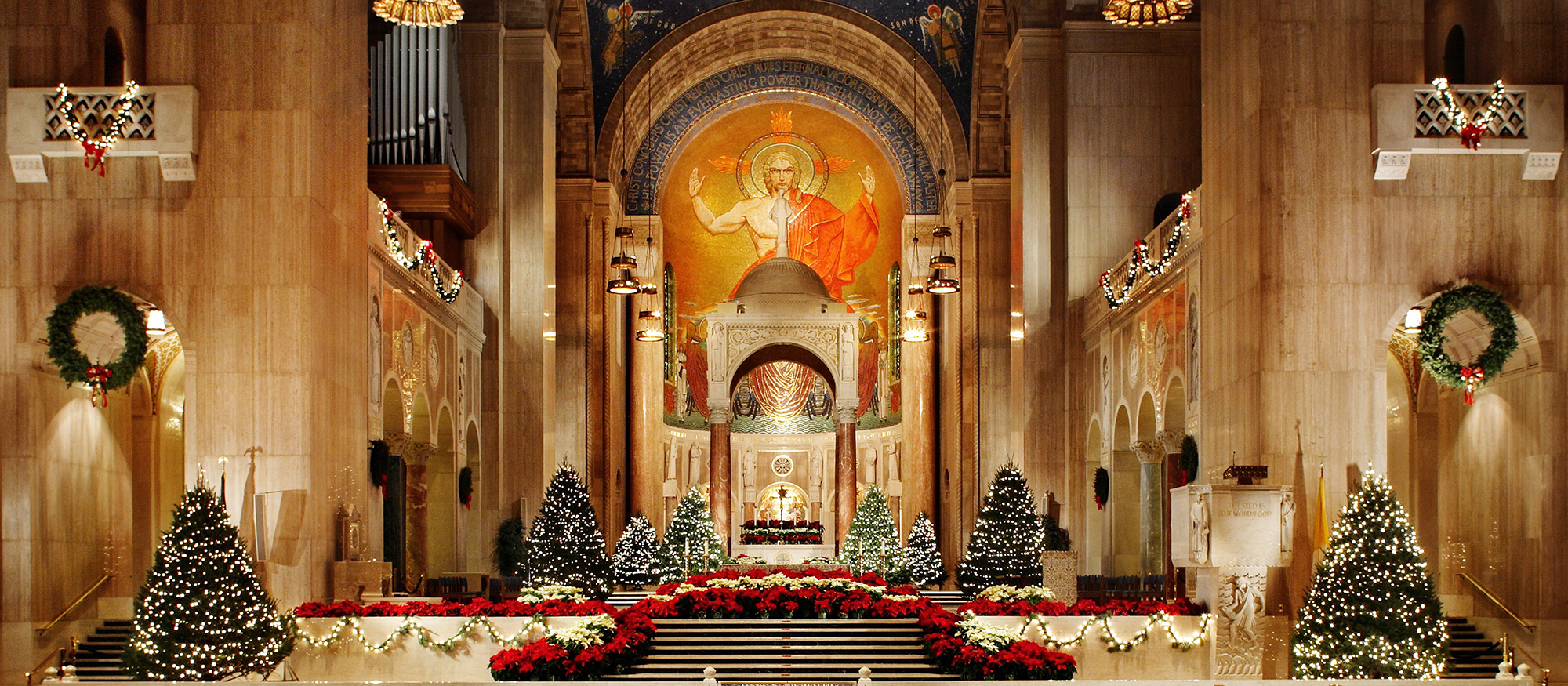 Chancel and Altar - Christmas